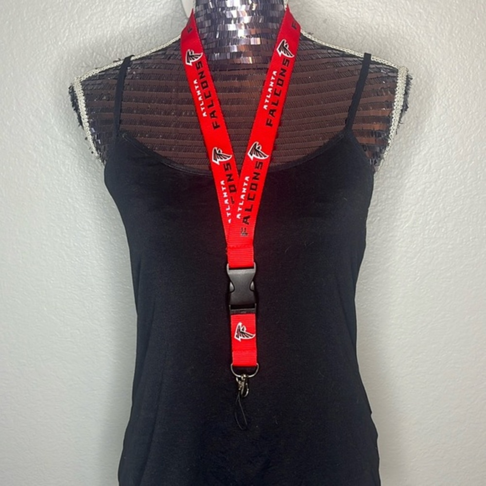 Atlanta Falcons Lanyard Keychain